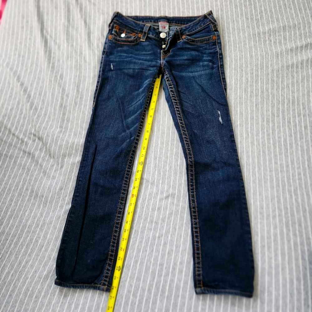 True Religion RN# 112790 CA# 30427 Straight Leg Jeans Size 27